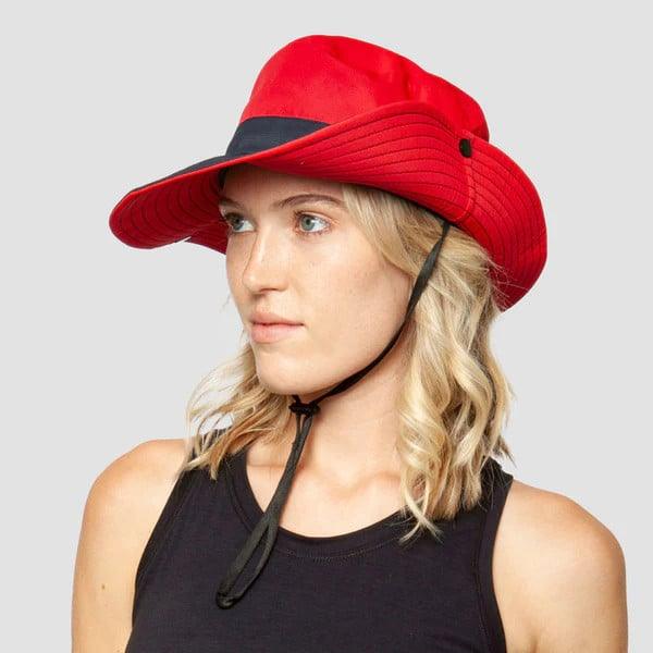 UV summer hat with visor – Foldable bucket hat (Buy 1, get 1 free)-Red-Light pink-The Livary