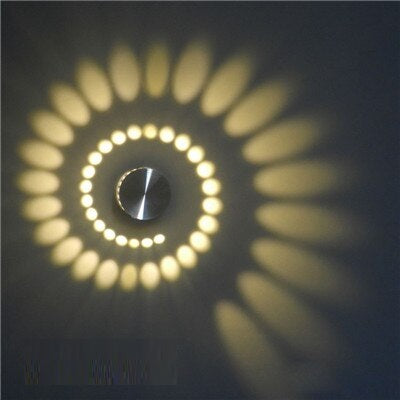 Modern LED Spiral Lamp - LumoSpiral