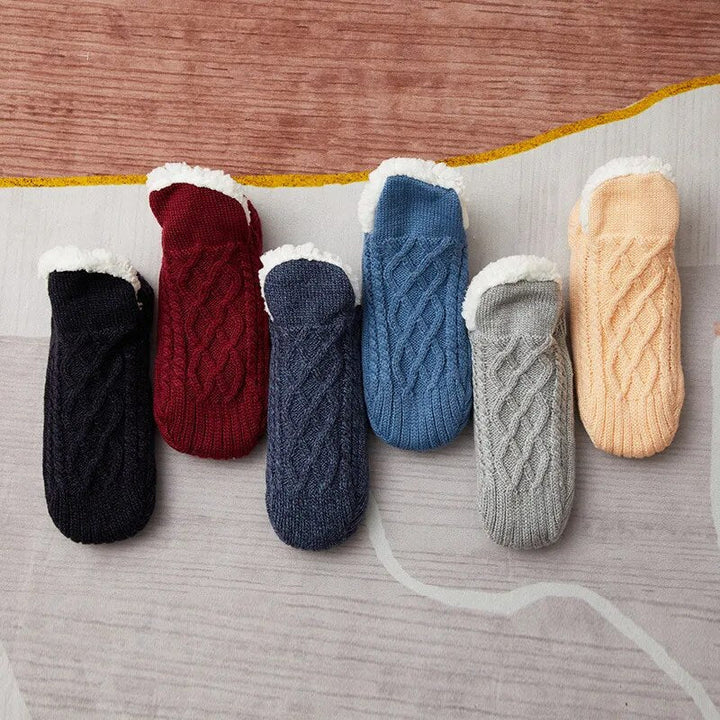 Verdict Cashmere Slippers - CozySteps-Gray-4.5 - 6.0-Nora Luxe
