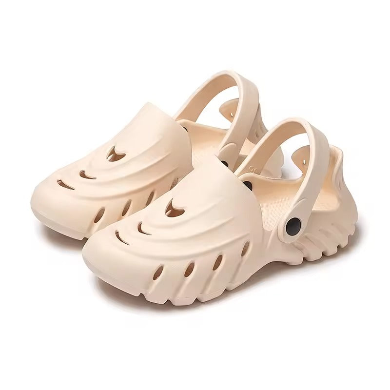 Versatile, Comfortable Women's Clogs for Everyday & Work - Noa-Beige-3-Nora Luxe