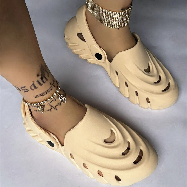 Versatile, Comfortable Women's Clogs for Everyday & Work - Noa-White-3-Nora Luxe