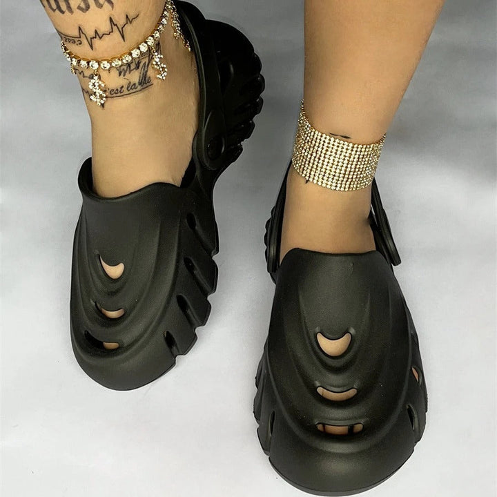 Versatile, Comfortable Women's Clogs for Everyday & Work - Noa-White-3-Nora Luxe