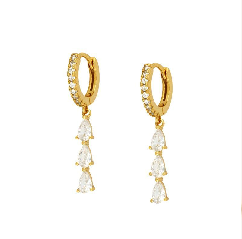 Versatile Earring Set - Aurora-Gold-Chain earring-Nora Luxe