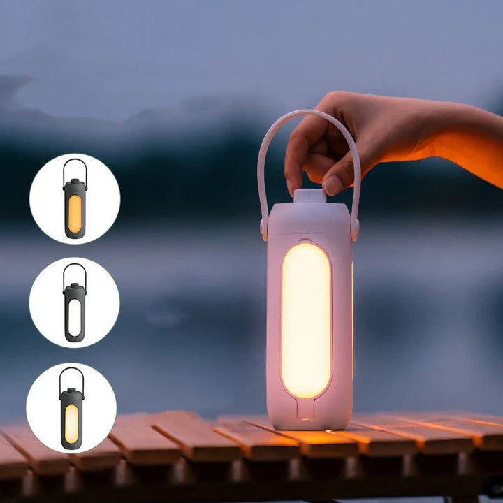 Versatile Portable Camping Lamp - LumiCamp-White-Nora Luxe