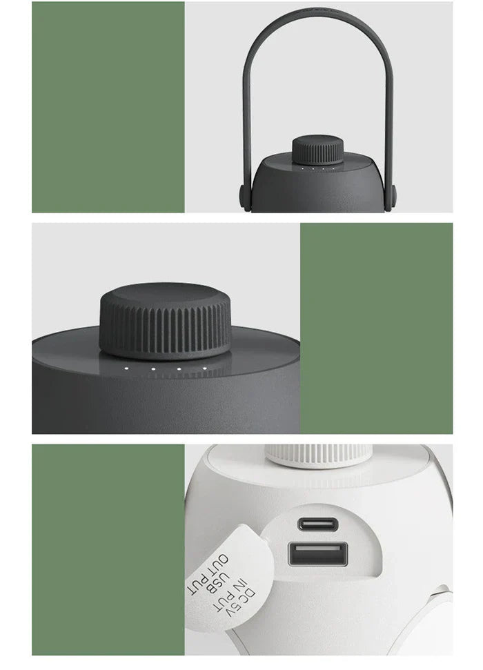 Versatile Portable Camping Lamp - LumiCamp-White-Nora Luxe