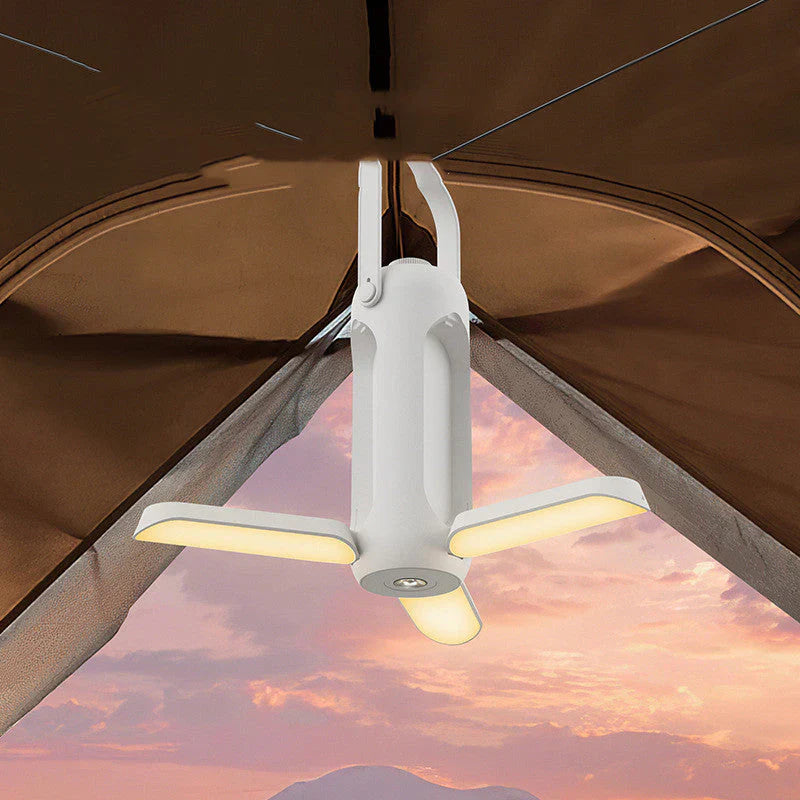 Versatile Portable Camping Lamp - LumiCamp-White-Nora Luxe