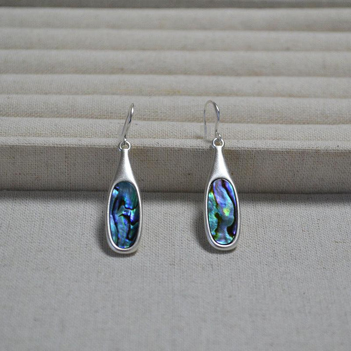 Vintage Colourful Silver Earrings - Adalyn-Nora Luxe