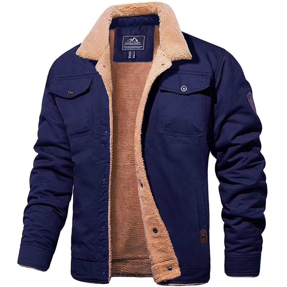 Vintage Men's Bomber Jacket - Victor-Marine-S-Nora Luxe