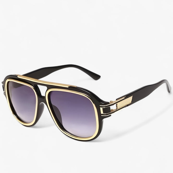 Vintage sunglasses with skin-friendly design – Lumis-Black Grey-Nora Luxe