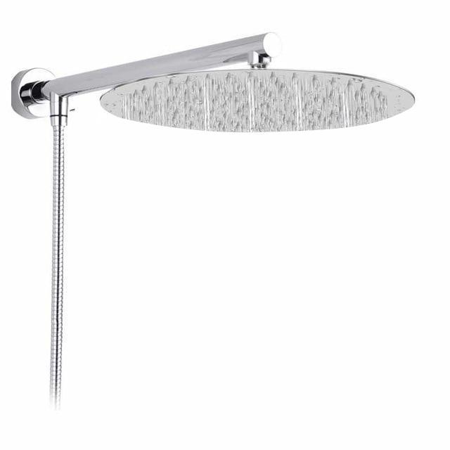 Wall-mounted Rain Shower - RainFlow Ultra-S-Round-Nora Luxe