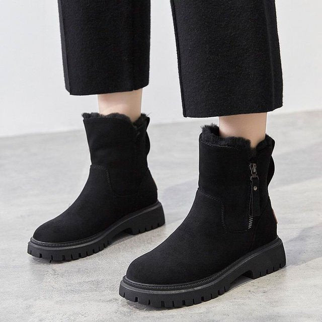 Warm and Comfortable for Winter - Lupine Boots-Black-2.5-Nora Luxe