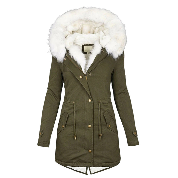 Warm and Stylish Winter Coat - Elin-Green-S-Nora Luxe