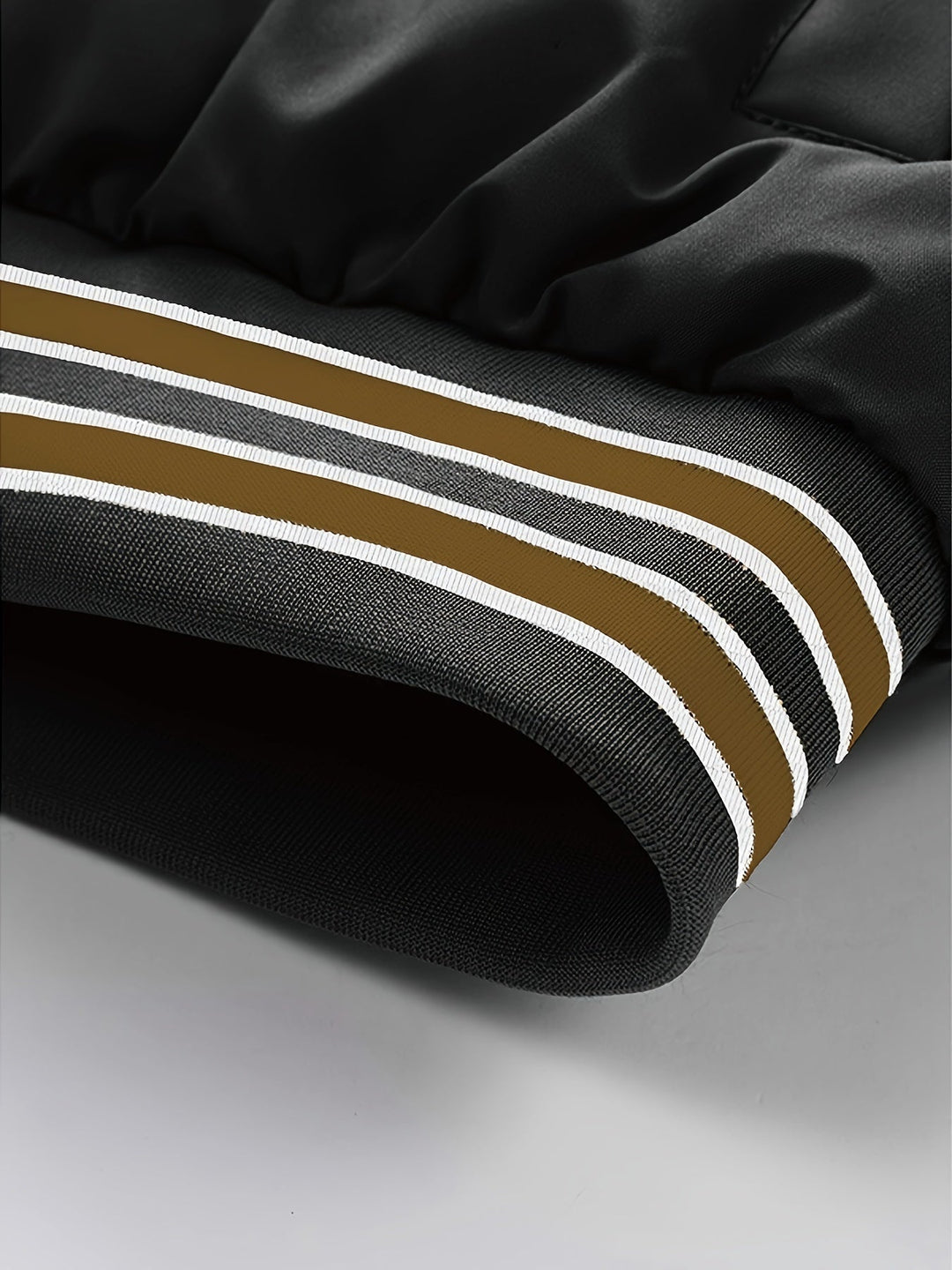 Warm Men's Puffer Jacket with Hood - Emmett-Dark brown-XS-Nora Luxe