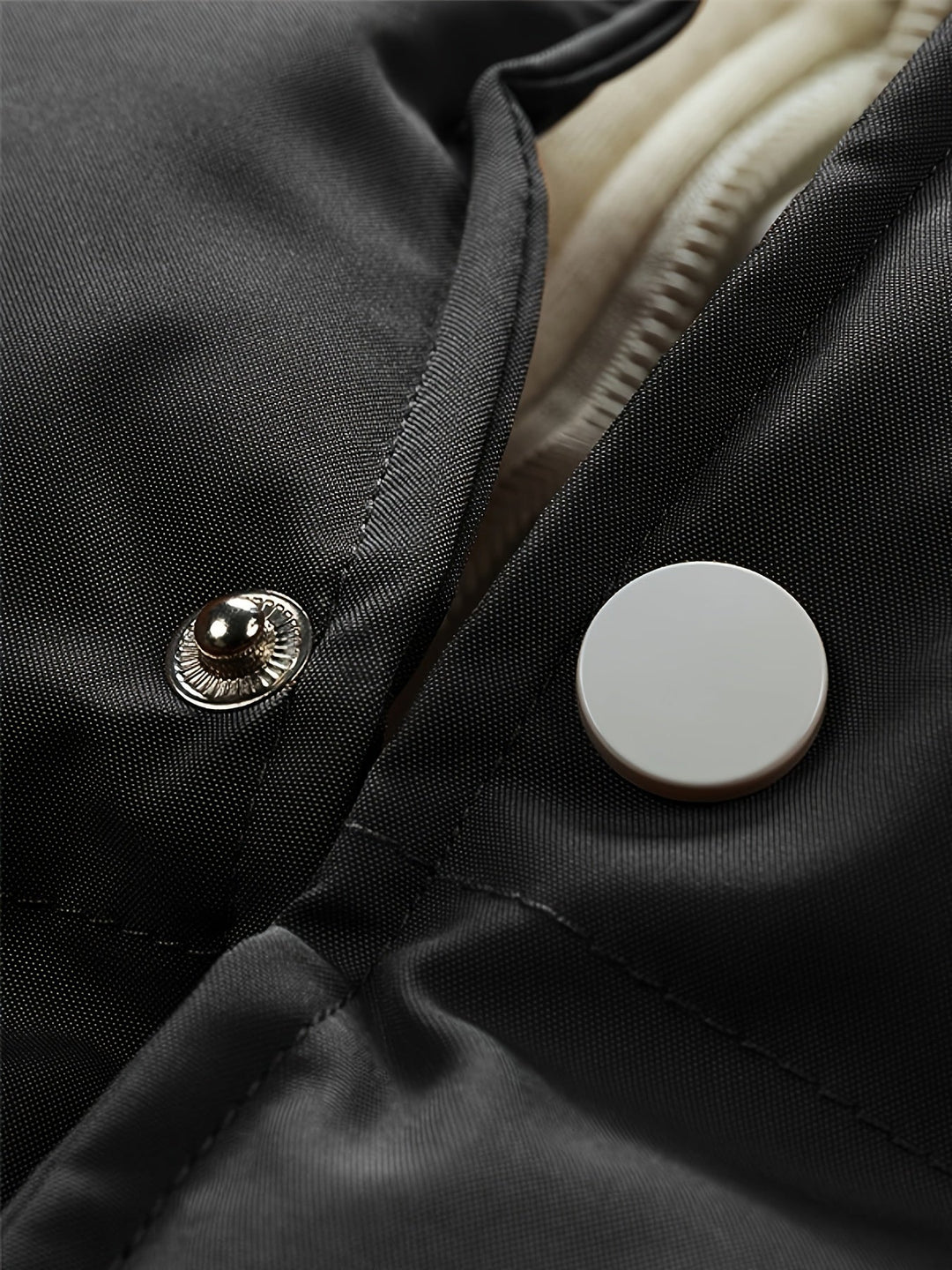 Warm Men's Puffer Jacket with Hood - Emmett-Dark brown-XS-Nora Luxe