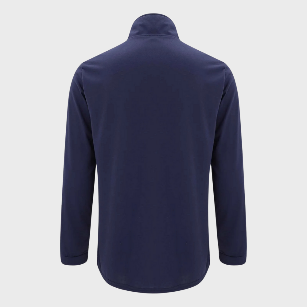 Warm Men's Sweater with Zip - Elias-Black-S-Nora Luxe