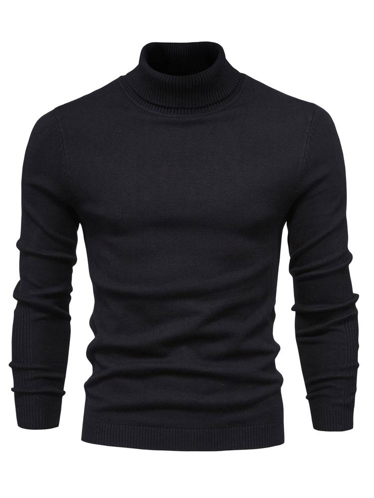 Warm Sweater for Men - Nordero-Black-S-Nora Luxe