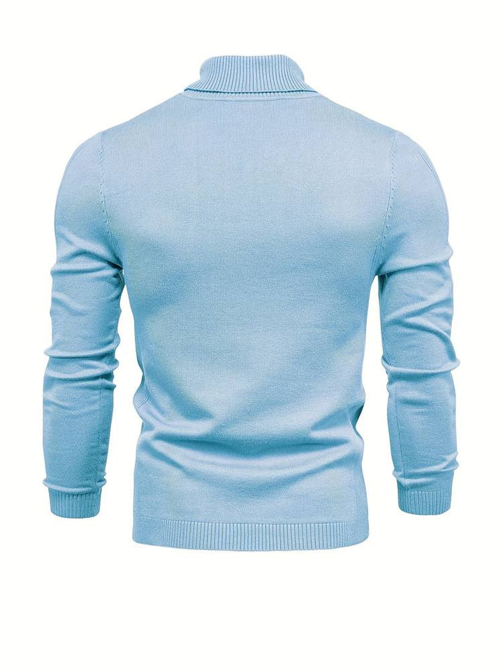 Warm Sweater for Men - Nordero-Light blue-S-Nora Luxe