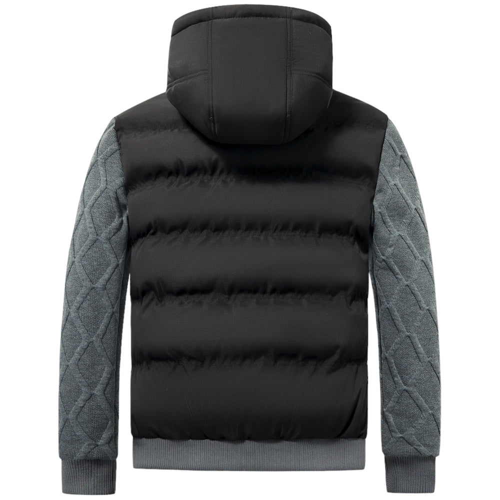 Warm Winter Jacket for Men - Thorvald-Black-S-Nora Luxe