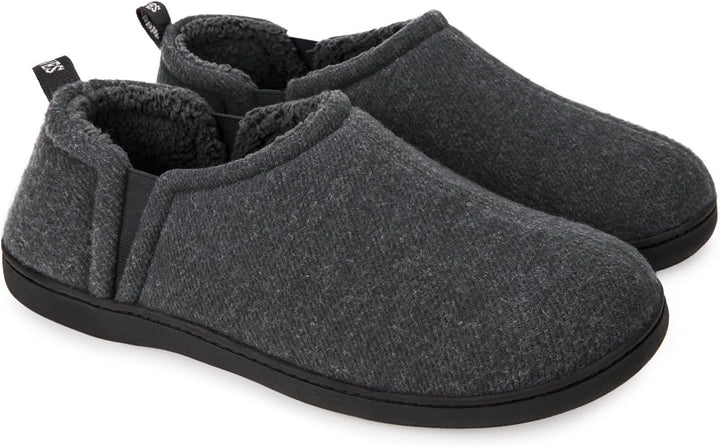Warm Winter Slippers for Men - Noah-Light Gray 2-7.0-8.0-Nora Luxe