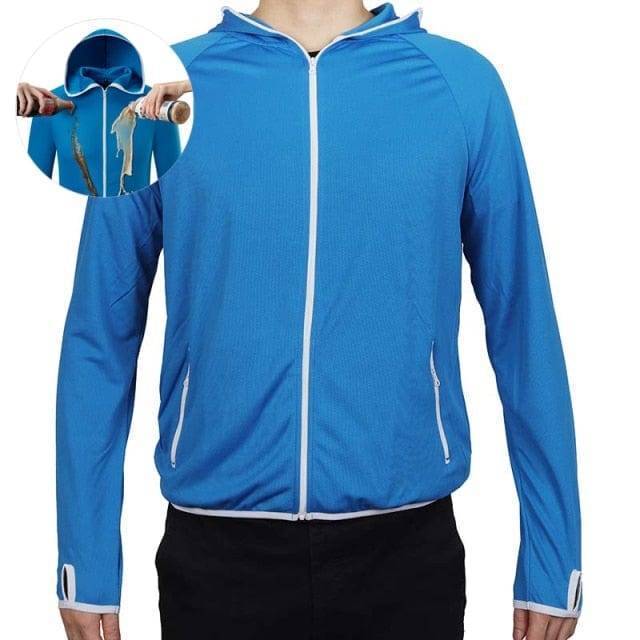 Water-repellent and windproof outdoor jacket – Tobias-Blue-S-Nora Luxe