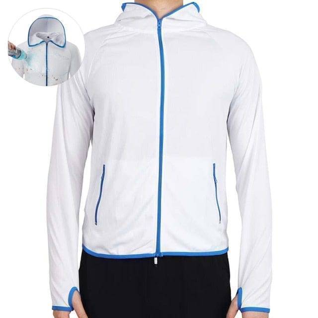 Water-repellent and windproof outdoor jacket – Tobias-White-S-Nora Luxe