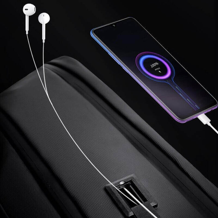 Water-Resistant Multifunction Backpack with Anti-Theft Compartments – AllCarry