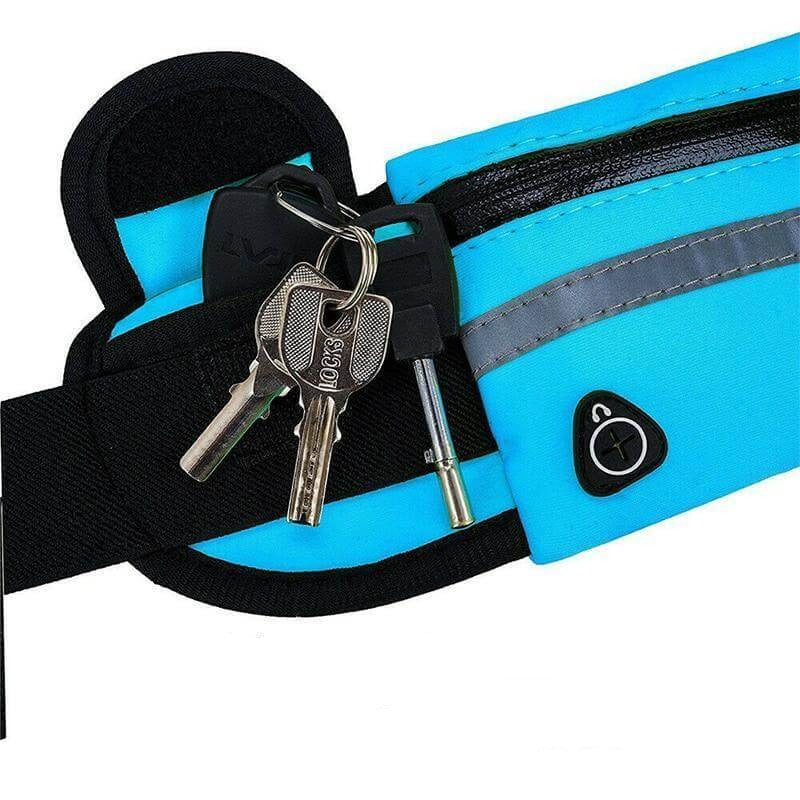 Water-Resistant Running Waist Belt – 1+1 FREE Fitness & Travel Storage Pack