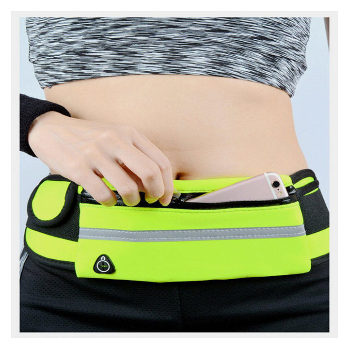 Water-Resistant Running Waist Belt – 1+1 FREE Fitness & Travel Storage Pack