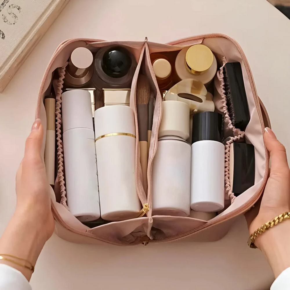 Waterproof Cosmetic Bag - BeautyGuard-Black-Nora Luxe
