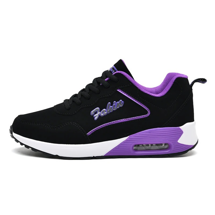 Waterproof & Lightweight Women’s Hiking Shoes for Outdoor – Nora-Black-Purple-3-Nora Luxe