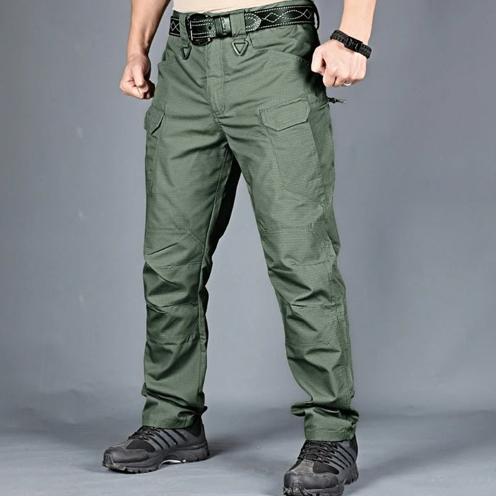 Waterproof Men's Outdoor Trousers - David-Khaki-S-Nora Luxe