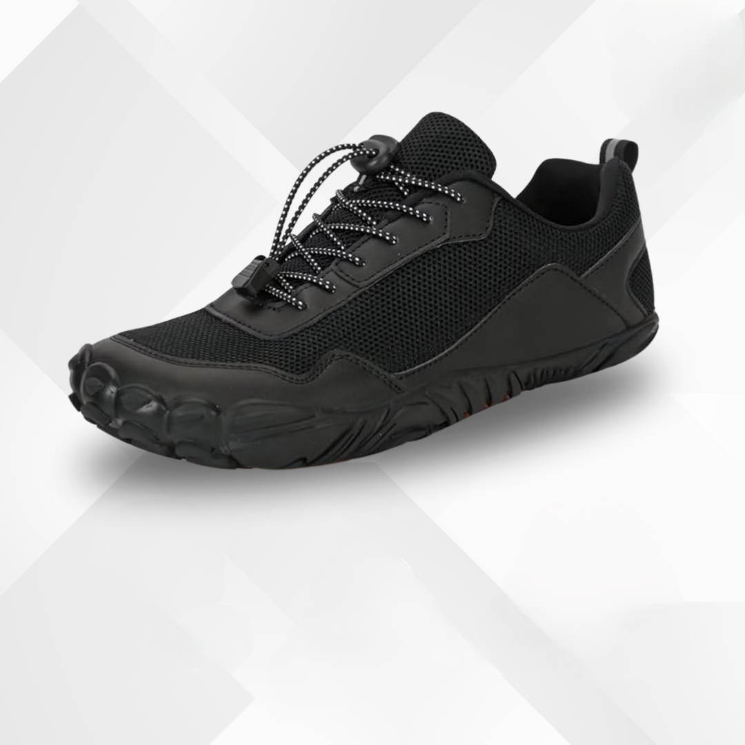 Waterproof orthopedic barefoot shoes – Lennox-Black-5.5-Nora Luxe