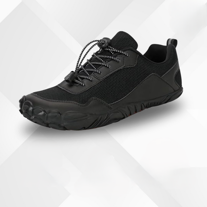 Waterproof orthopedic barefoot shoes – Lennox-Black-5.5-Nora Luxe