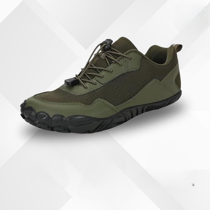 Waterproof orthopedic barefoot shoes – Lennox-Green-5.5-Nora Luxe
