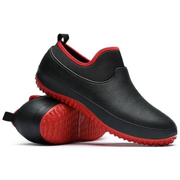 Waterproof Slip-On Work Shoes for Comfort and Safety – Lennart-Red-3.5-Nora Luxe