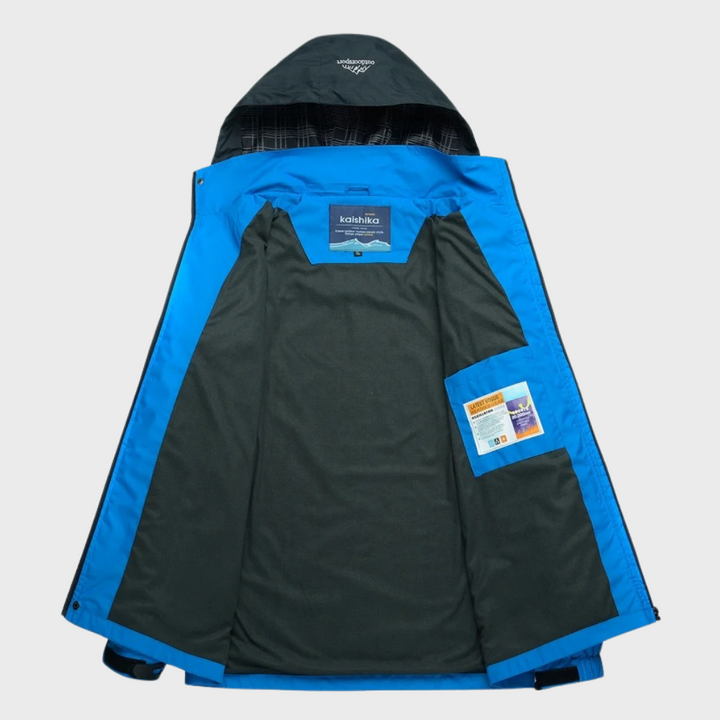 Waterproof Windbreaker for Men - Zephyr-Blue-L-Nora Luxe
