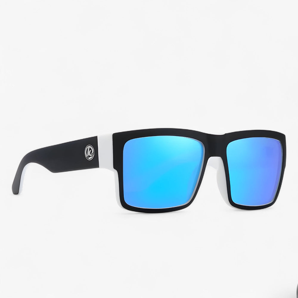 Windproof Polarised Sports Sunglasses – Stratos-Blue-Nora Luxe