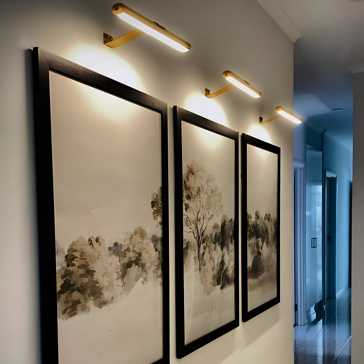 Wireless Art Lighting - LumeArt-Black-Nora Luxe