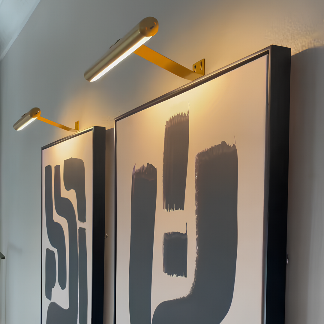 Wireless Art Lighting - LumeArt-Black-Nora Luxe