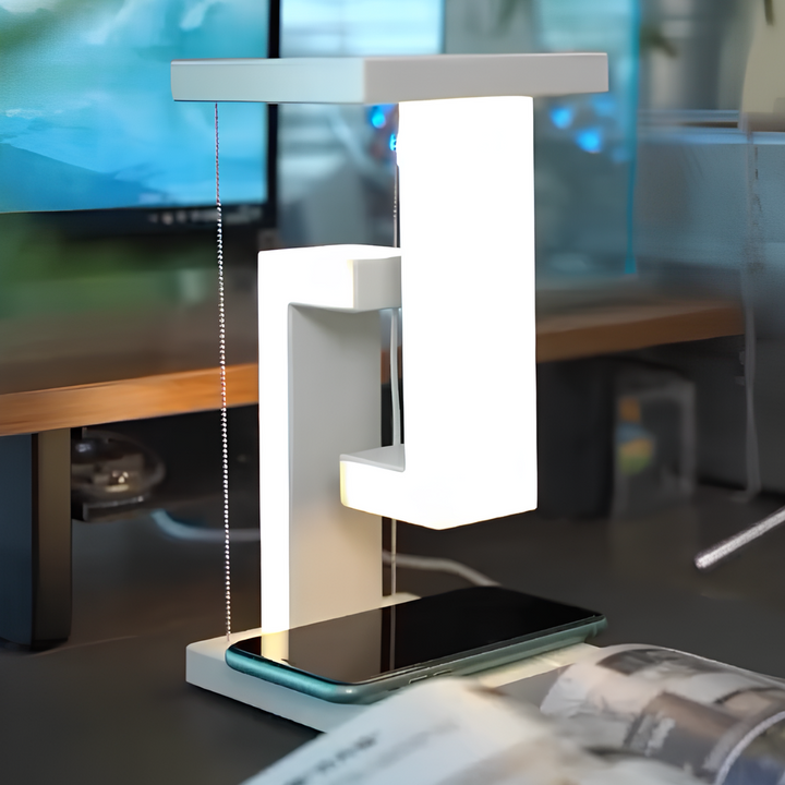 Wireless Charging Lamp - AetherGlow-Nora Luxe