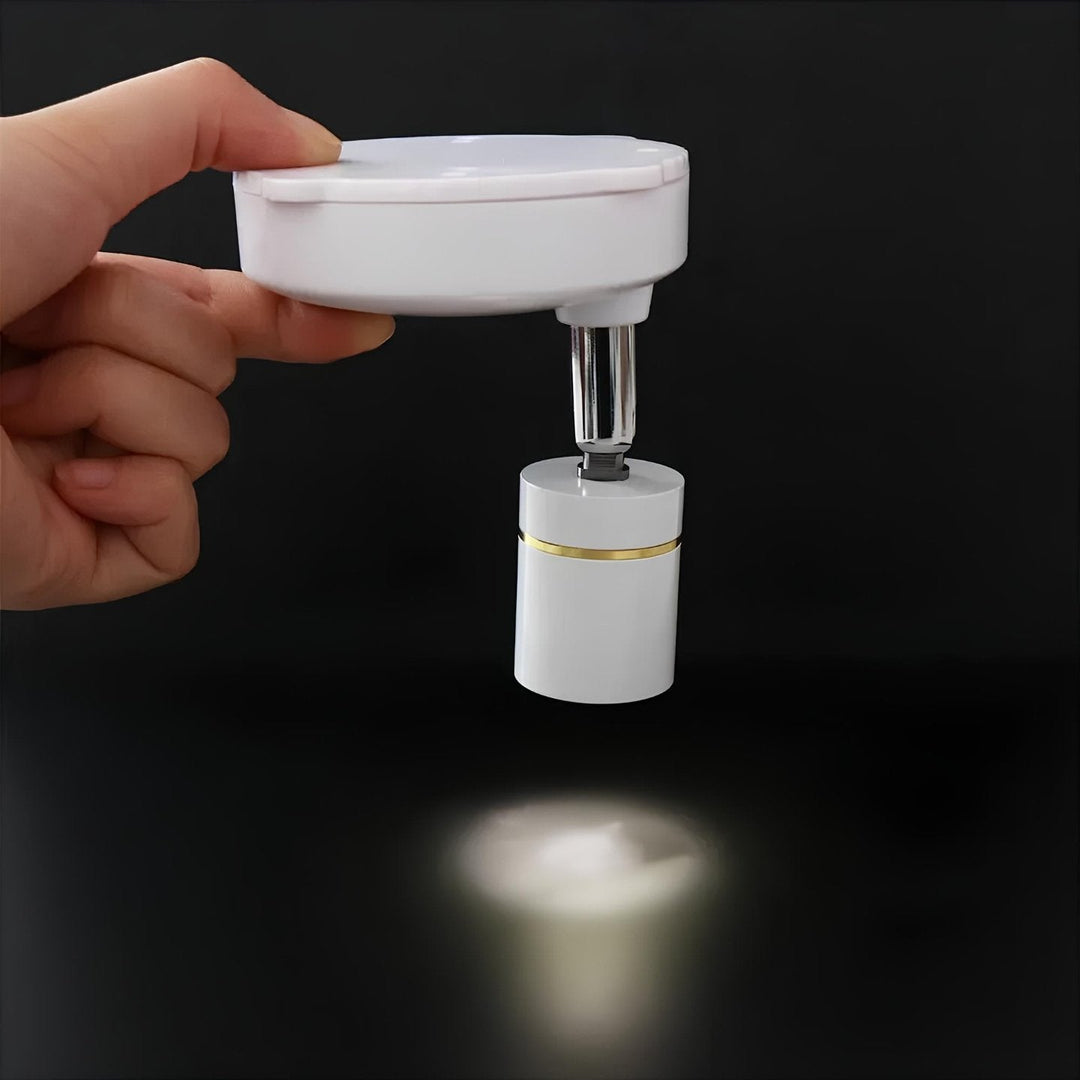 Wireless LED Spotlight - LumaSpot-2-White - AA Batteries-White-Nora Luxe