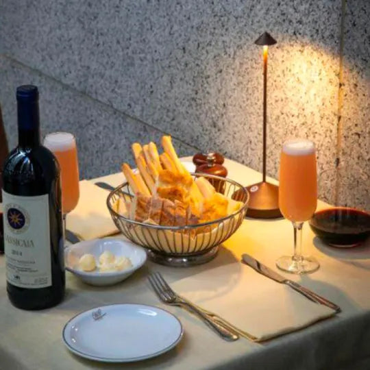 Wireless LED Table Lamp | ClarityGlow-Black-Nora Luxe
