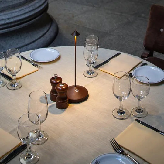 Wireless LED Table Lamp | ClarityGlow-Black-Nora Luxe