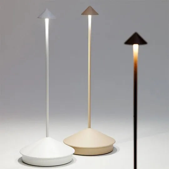 Wireless LED Table Lamp | ClarityGlow-Black-Nora Luxe