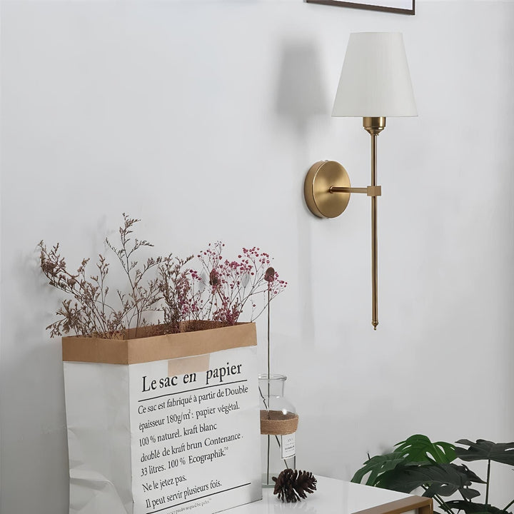 Wireless Luxury Wall Lamp - LumaElegance-2-Gold-Round-Nora Luxe