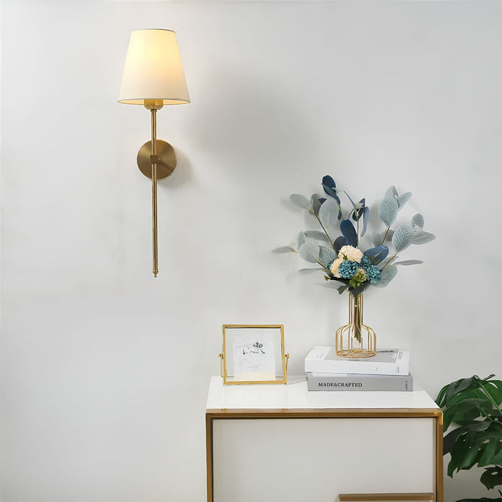 Wireless Luxury Wall Lamp - LumaElegance-2-Gold-Square-Nora Luxe