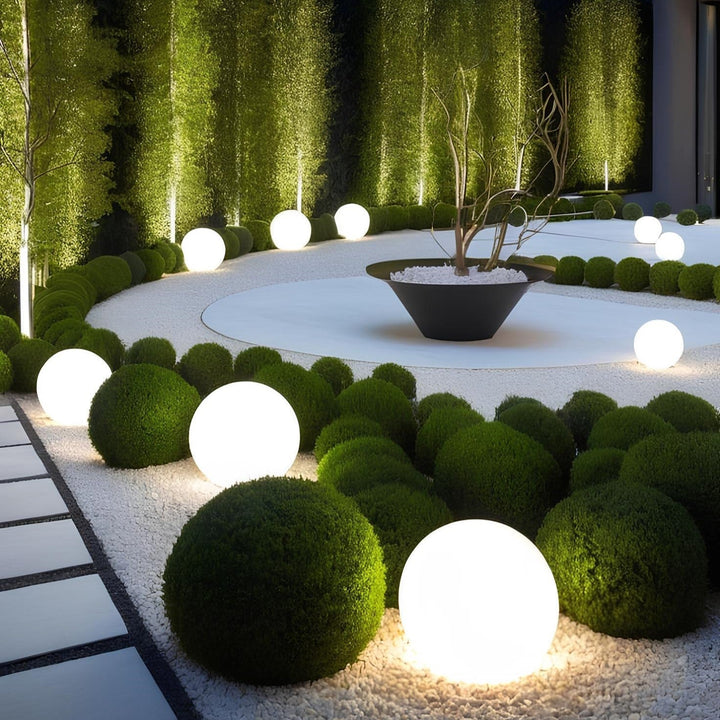 Wireless Mood Lamp for Indoor & Outdoor - LumaSphere-4.72 inches-Nora Luxe