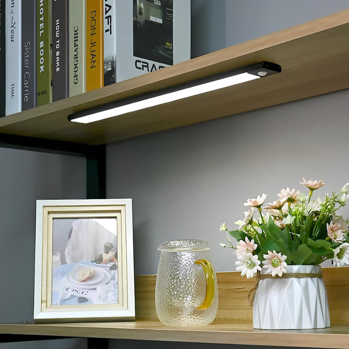 Wireless Motion Sensor Lamp - GlowMotion-Silver-7.87 inches-Nora Luxe