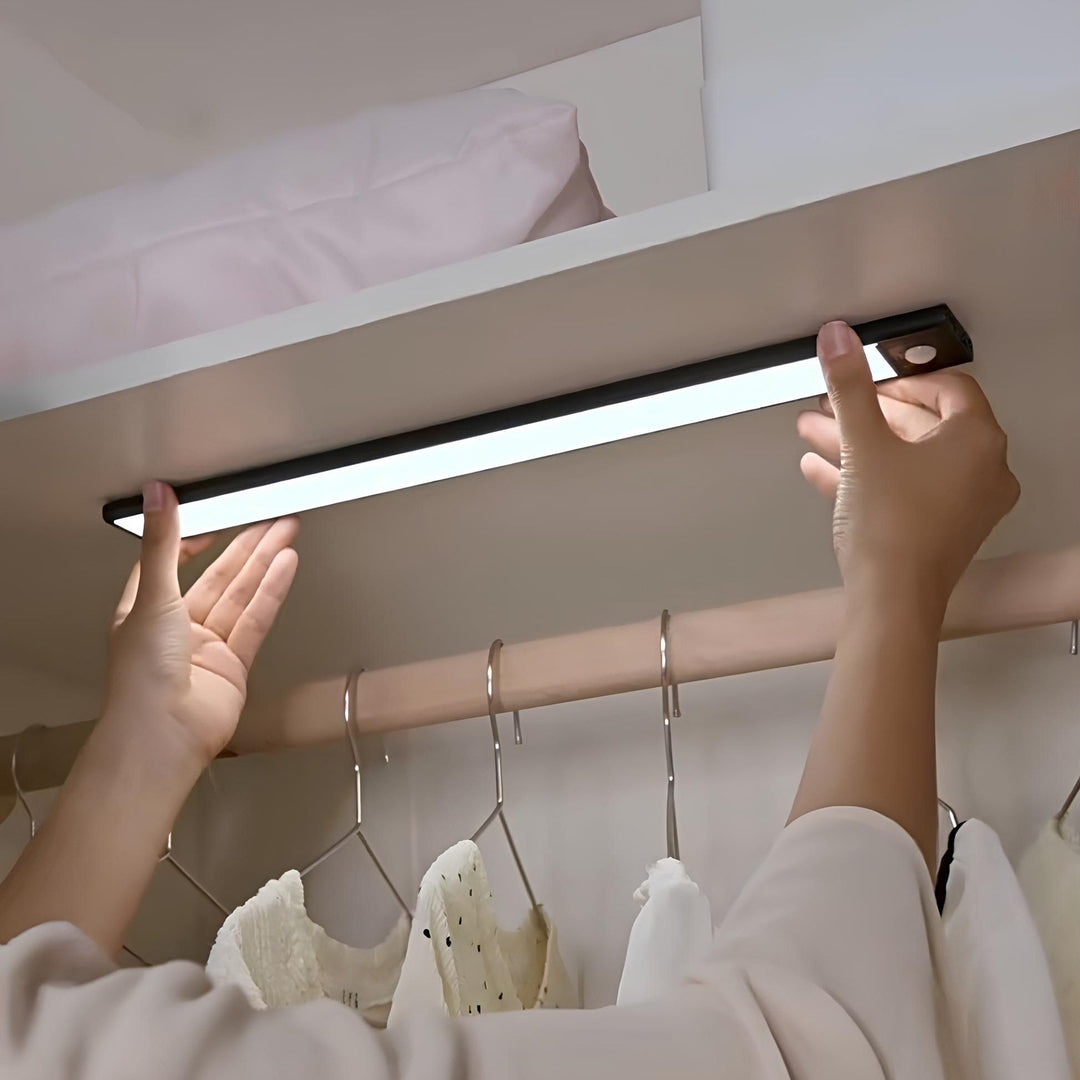 Wireless Motion Sensor Lamp - GlowMotion-Silver-7.87 inches-Nora Luxe