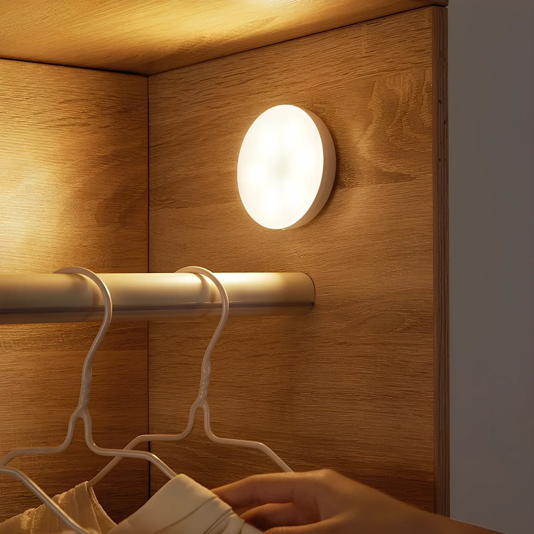 Wireless Motion Sensor Lamp - LumaLight-2-USB-Warm Wit-Nora Luxe